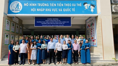 Quyết định số 3204/QĐ-UBND ngày 01/8/2024 của UBND Thành phố Hồ Chí Minh về công nhận Trường Tiểu học An Bình, thành phố Thủ Đức đạt tiêu chí trường chất lượng cao  Trường tiên tiến, hội nhập quốc tế 