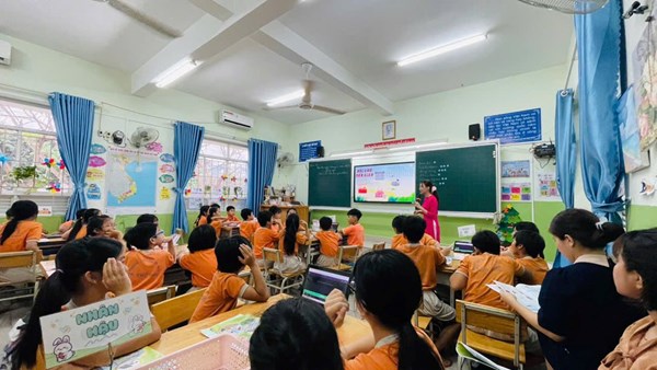 Tiết học mở của lớp 4/3 - Trường Tiểu học An Bình năm học 2024-2025