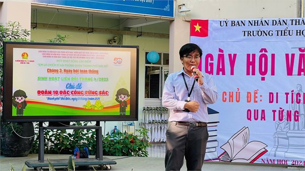 Ngày hội Văn hóa đọc với chủ đề  Di tích lịch sử qua từng trang sách 