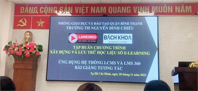 Tập huấn soạn bài giảng elearning trên hệ thống LMS360