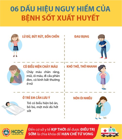 06 dấu hiệu của bệnh sốt xuất huyết