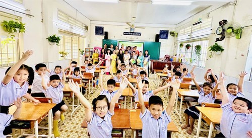 Tiết học mở - chuyên đề môn tiếng việt - lớp một