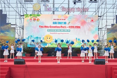 Trường Tiểu học Đinh Tiên Hoàng Tham Gia Giải Chạy Bộ  Thủ Đức Creative Park Kids Run 2025 