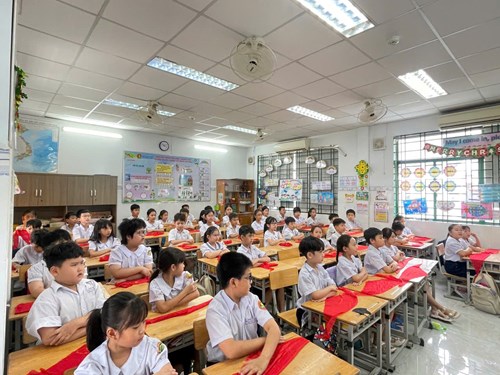 Chương trình rèn luyện đội viên năm học 2024 - 2025