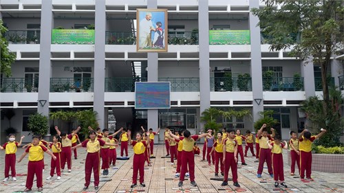 Tổng kết giải thể thao học sinh cấp trường môn cầu lông năm học 2024-2025