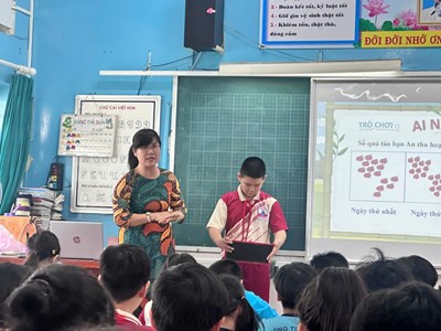 🌷🌷🌷 Trường Tiểu học Huỳnh Văn Chính giới thiệu tiết thao giảng môn Toán tại lớp 4/13, ngày 25/10/2024.