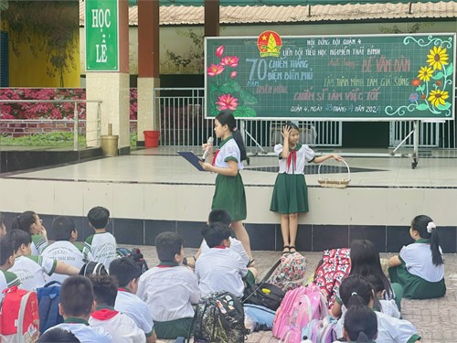 Sinh hoạt kỉ niệm 70 năm chiến thắng Điện Biên Phủ - 23.4.2024