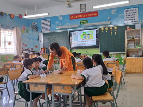 Tiết dạy Giáo viên dạy giỏi cấp trường năm học 2023 - 2024 - 13.12.23