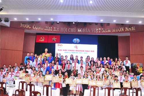 Đại hội Cháu Ngoan Bác Hồ cấp Quận năm học 2024 - 2025.