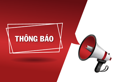 Thông báo
về việc lựa chọn tổ chức đấu giá tài sản