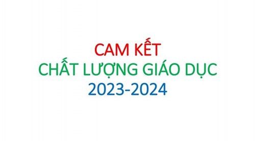 Cam kết chất lượng giáo dục của trường Tiểu học Lê Đình Chinh, Học kỳ II năm học 2023-2024 theo Thông tư số 36/2017/TT-BGDĐT ngày 28 tháng 12 năm 2017 của Bộ Giáo dục và Đào tạo.