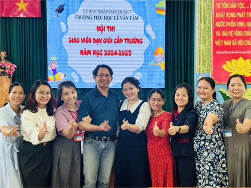 Hội thi giáo viên dạy giỏi cấp trường năm học 2024-2025