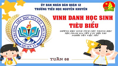 🏅🏅 VINH DANH HỌC SINH TIÊU BIỂU TUẦN 8🏅🏅 🌼 Thực hiện theo kế hoạch số 4753/KH-UBND của ủy ban Nhân dân Thành phố Hồ Chí Minh về việc tổ chức hưởng ứng Tuần lễ học tập suốt đời năm 2024 trên địa bàn Thành phố Hồ Chí Minh🌼