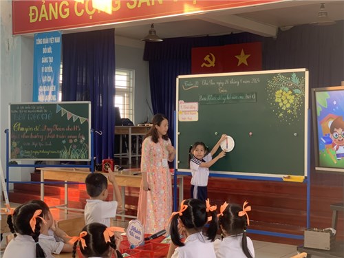 Lớp học mở. chuyên đề: dạy toán cho học sinh lớp 1 theo hướng phát triển năng lực