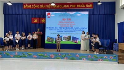 Hội thi tiếng anh cấp quận