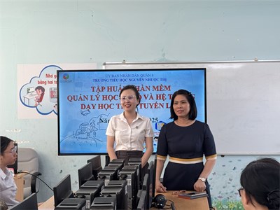 Tập huấn LMS, tương tác trên bài giảng