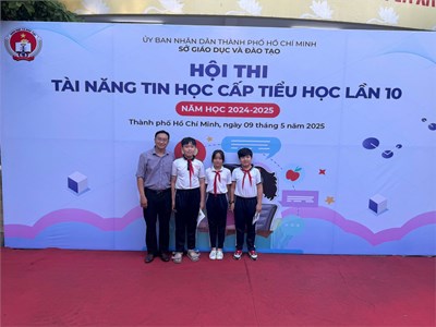 Hội thi Tin học Tài năng cấp Thành phố: Năm học: 2024-2025
