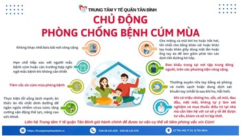 Tuyên truyền  chủ động phòng chống bệnh cúm 