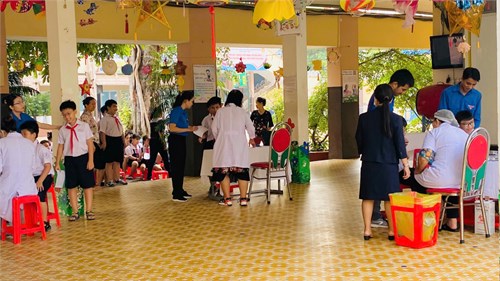 🌟 Hoàn thành - TIÊM PHÒNG SỞI CHO HỌC SINH TOÀN TRƯỜNG 🌟