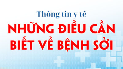 Những điều cần biết về bệnh sởi