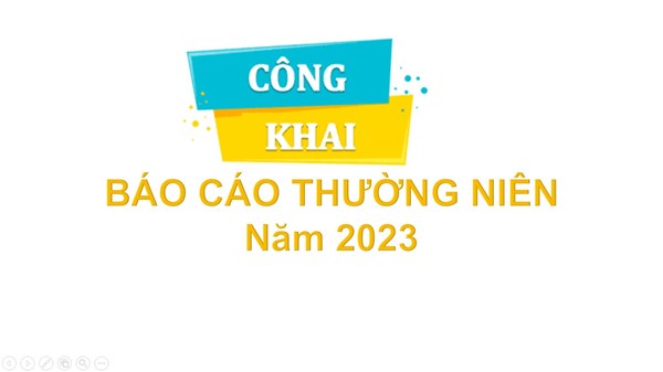 Báo cáo thường niên năm 2023