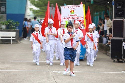 Hội thi Nghi thức Đội cấp Quận năm học 2024 - 2025