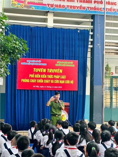 Chuyên đề “Tuyên truyền pháp luật về công tác phòng cháy chữa cháy, cứu nạn cứu hộ”