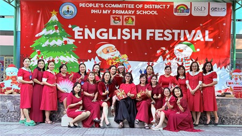 Trường Tiểu học Phú Mỹ tổ chức “ Ngày hội giao tiếp tiếng Anh”