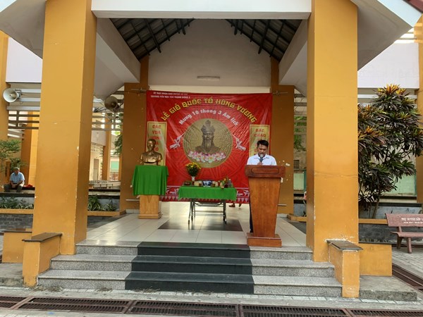 Trường tiểu học Tân Thạnh Đông 2 trang trọng tổ chức Lễ Giỗ Tổ Hùng Vương năm Giáp Thìn 2024