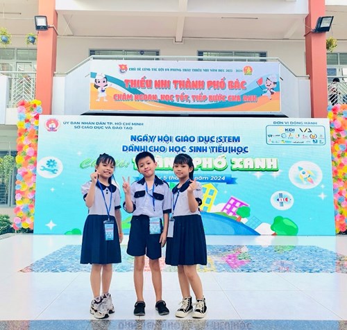 Ngày hội Giáo dục STEM dành cho học sinh tiểu học thành phố Hồ Chí Minh - Năm học 2023-2024
