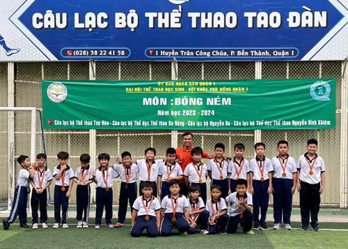 Thành tích Đại hội thể thao học sinh - Hội khỏe Phù Đổng Quận 1 - Năm học 2023 - 2024