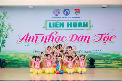 🌈liên hoan âm nhạc dân tộc năm học 2023 - 2024