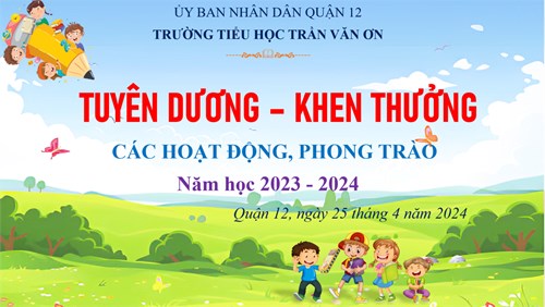 Tuyên dương- khen thưởng các hoạt động phong trào
