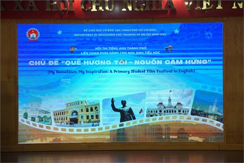 Tiết mục công diễn tại Liên hoan phim tiếng Anh cấp Thành phố năm học 2023-2024