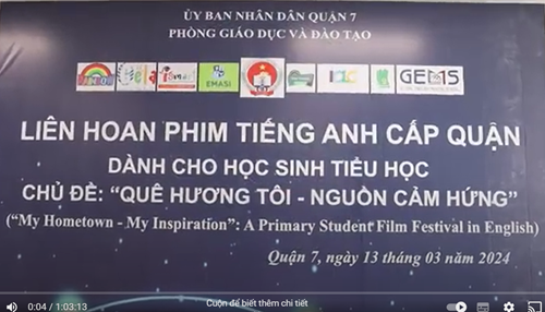 Tiết mục đạt giải Nhất phần công diễn tại Liên hoan phim tiếng Anh cấp Quận 2023-2024
