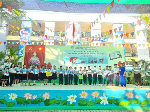 Tuyên dương học sinh đạt thành tích tốt tại Hội khỏe Phú Đổng năm học 2023-2024