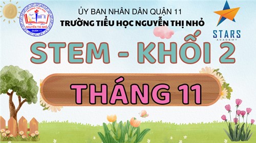 Stem khối 2 - Tháng 11/2023