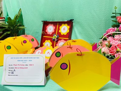 Hội thi “Thiết kế đồ dùng dạy học”