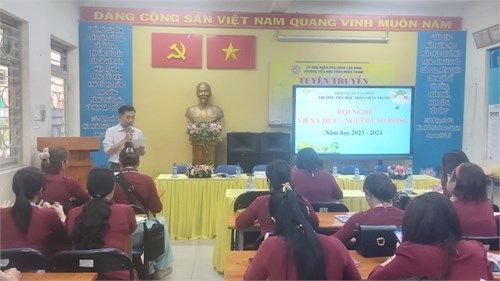 Hội nghi viên chức người lao động năm học: 2023-2024