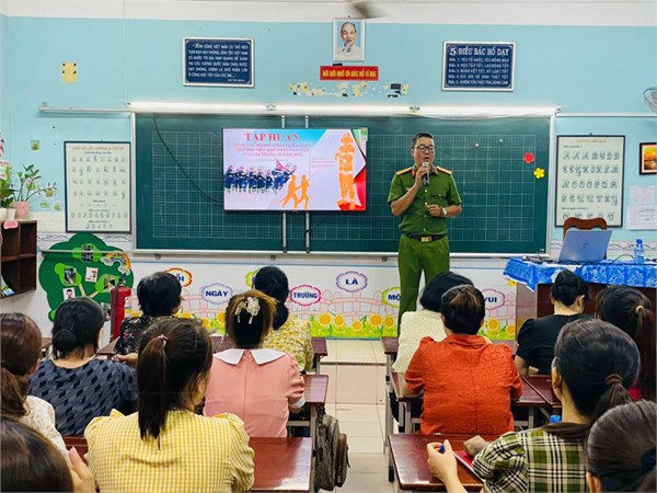 Tập huấn phòng cháy chữa cháy năm học 2023-2024
