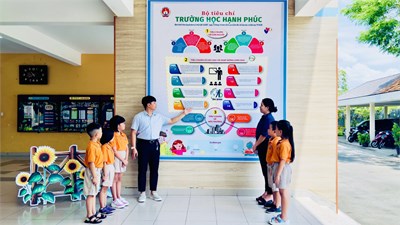 Góc truyền thông xây dựng môi trường học tập hạnh phúc
