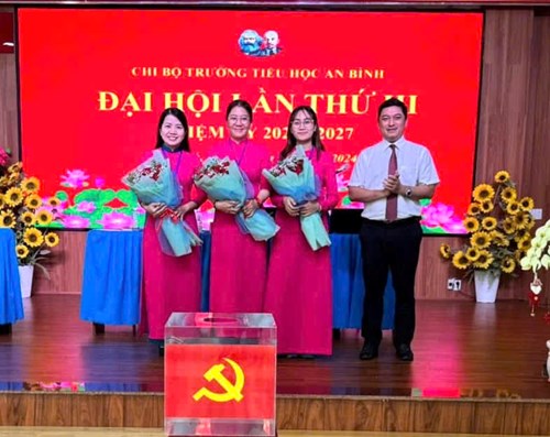 Đại hội chi bộ Trường Tiểu học An Bình lần III - nhiệm kỳ 2025 -2027