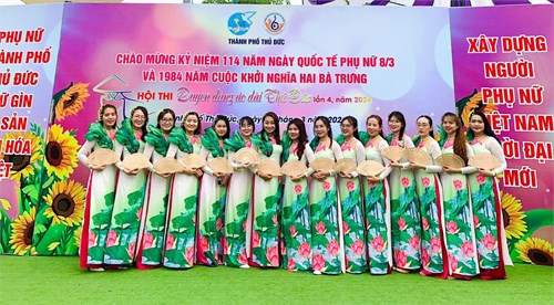 Trường Tiểu học An Khánh tham gia Hội thi  Duyên dáng áo dài Thủ Đức  lần thứ 4 năm 2024