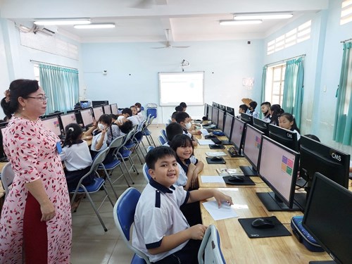 Khảo sát học sinh lớp 3 ngày 14/3/2024