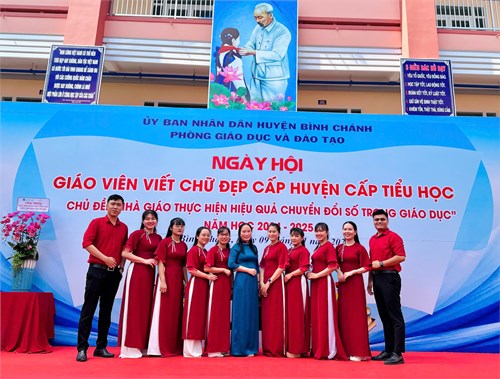 ✒️ Ngày hội Giáo viên tiểu học viết chữ đẹp cấp Huyện - Chủ đề:  Nhà giáo thực hiện hiệu quả chuyển đổi số trong giáo dục  năm học 2024-2025 ✒️