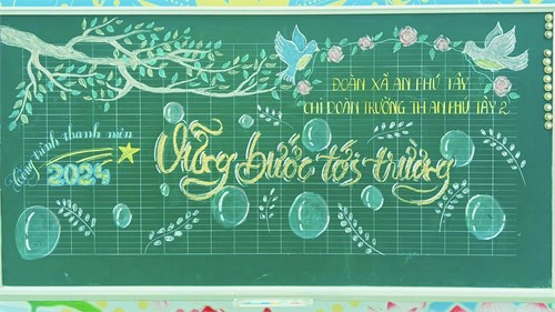 🌻Tháng Thanh niên năm 2024🌻CÔNG TRÌNH THANH NIÊN NĂM 2024 “VỮNG BƯỚC TỚI TRƯỜNG” HƯỞNG ỨNG NGÀY ĐOÀN VIÊN - NGÀY LÀM VIỆC TỐT NĂM 2024 🌻