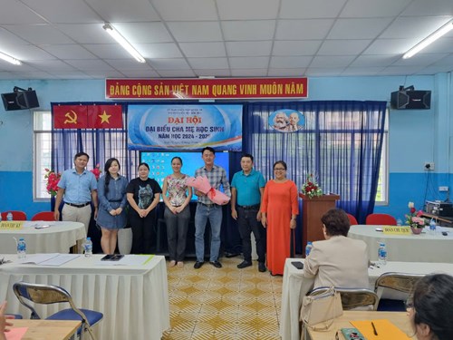 Đại hội đại biểu Cha mẹ học sinh năm học 2024-2025