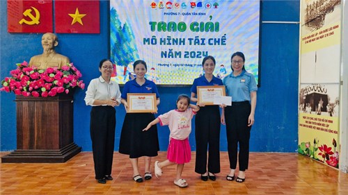 Hội thi thiết kế mô hình từ vật liệu tái chế năm 2024