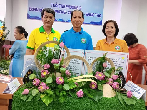 Tham gia Hội thi cắm hoa chủ đề  Gắn kết yêu thương  năm 2024
