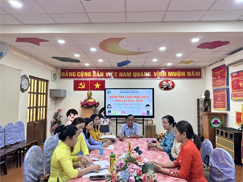 Kiểm tra định kỳ cuối học kỳ II năm học 2023 - 2024: Môn Tiếng Anh - Lớp 5